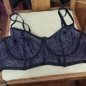 Torrid curve spiderweb bralette